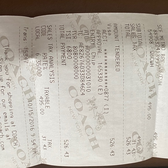 Coach Metropolitan Brief Case Leather - Picture 5 of 7